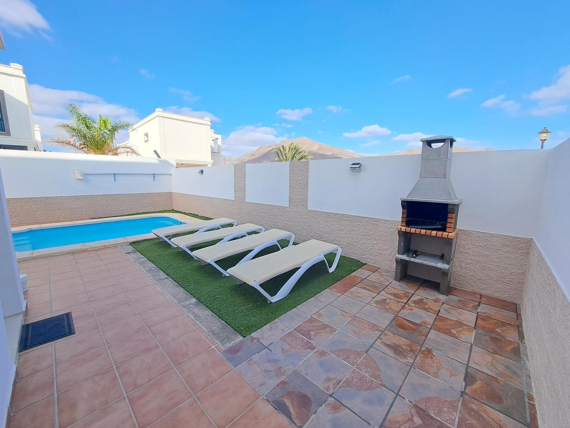 Villa Linda con Piscina Privada Playa Blanca  Exterior foto